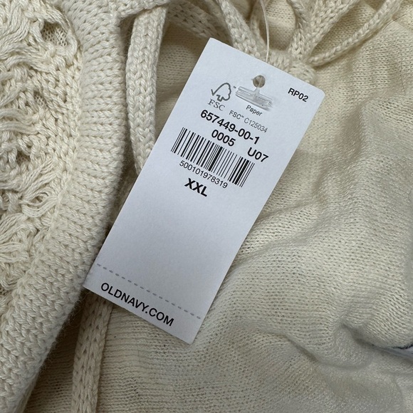 Old Navy Halter Crochet Mini Dress - Picture 8 of 8